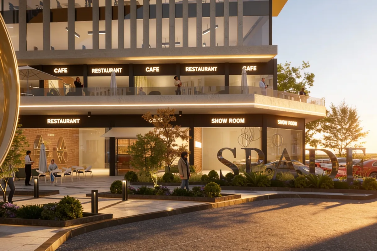 SPADE · Architectural rendering